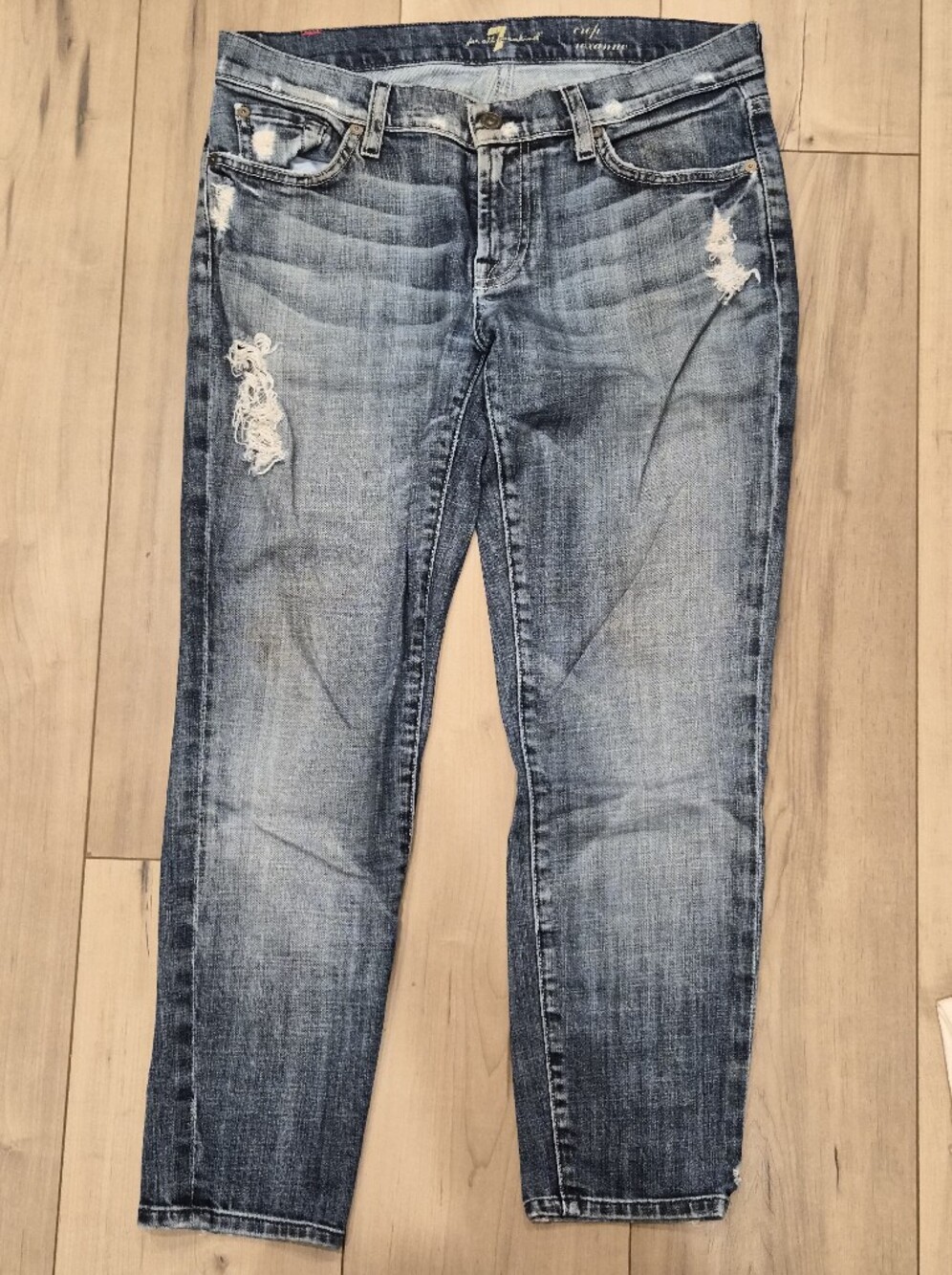 7 For All Mankind cropped Jeans size 29